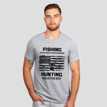 Fishing Solves Most of My Problems T-Shirt